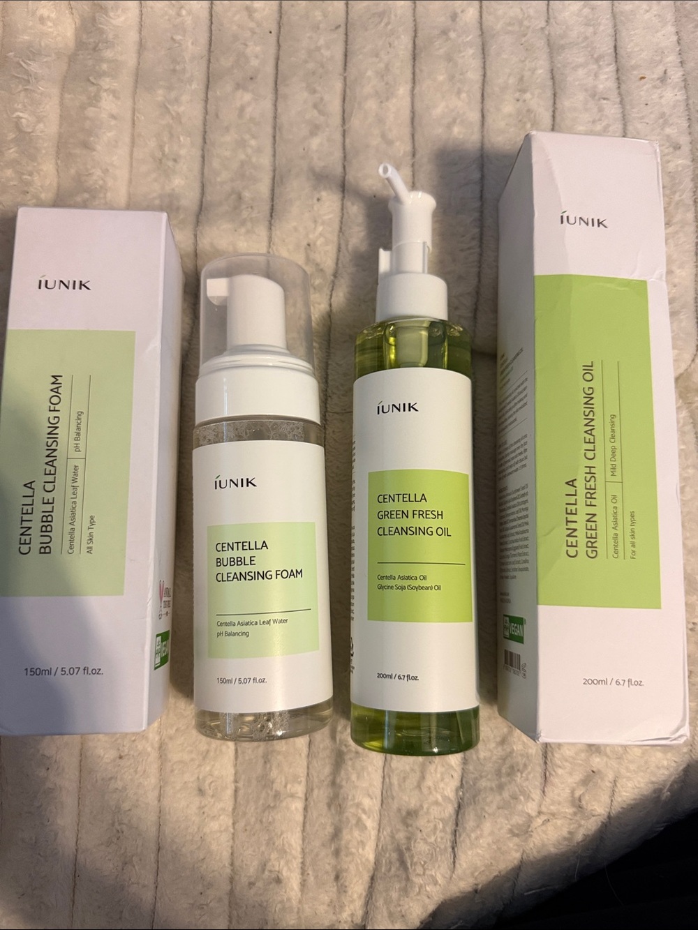 Centella soothing double cleansing duo